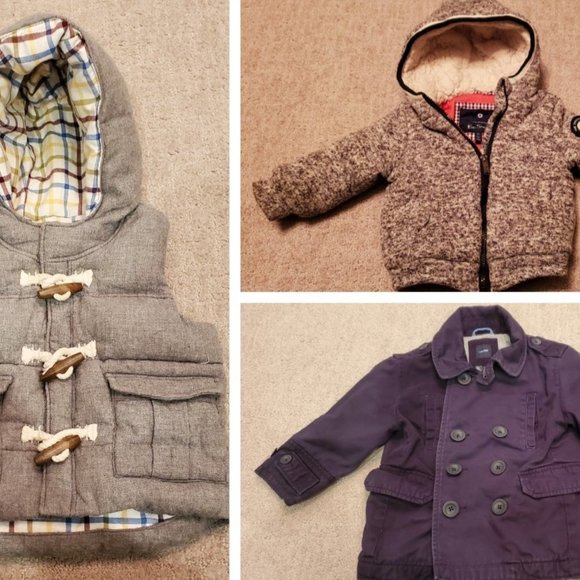 Jackets & Vest- 18 months - 2T (3 items) - Picture 1 of 6